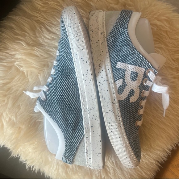 PS821 Limited Edition Light Blue & Navy Sneakers Sz-40 - Picture 6 of 10